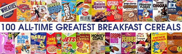 100 All-Time Greatest Breakfast Cereals