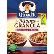 Natural Granola: Oats, Honey & Raisins