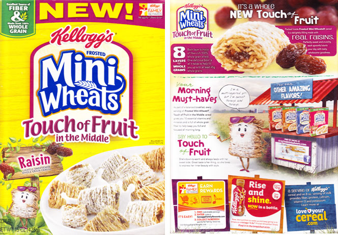 Touch Of Fruit Frosted Mini-Wheats Cereal Profile