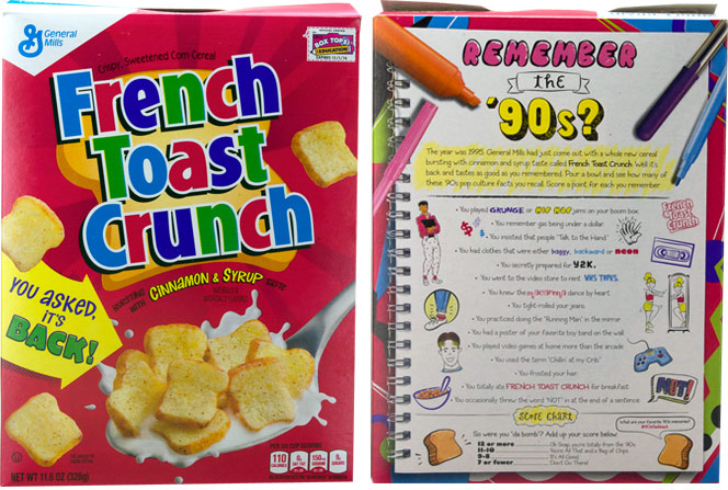 French Toast Crunch Relaunched