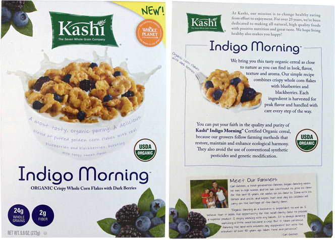 Indigo Morning Cereal from Kashi