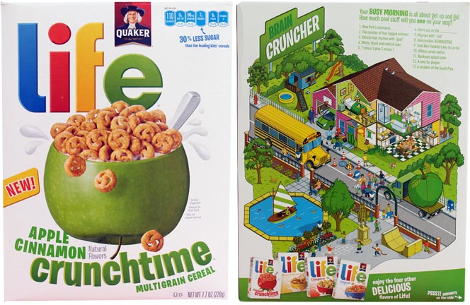 Life Crunchtime Cereal - Apple Cinnamon