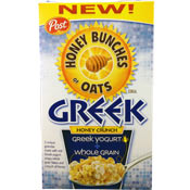 Honey Bunches of Oats: Greek Honey Crunch