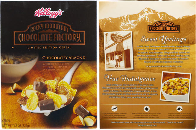 Rocky Mountain Chocolate Factory Cereal Profile
