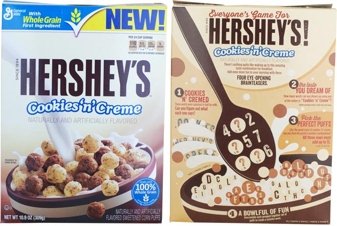 Hershey's Cookies 'n' Cream Cereal