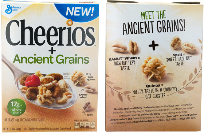Cheerios + Ancient Grains Cereal Profile