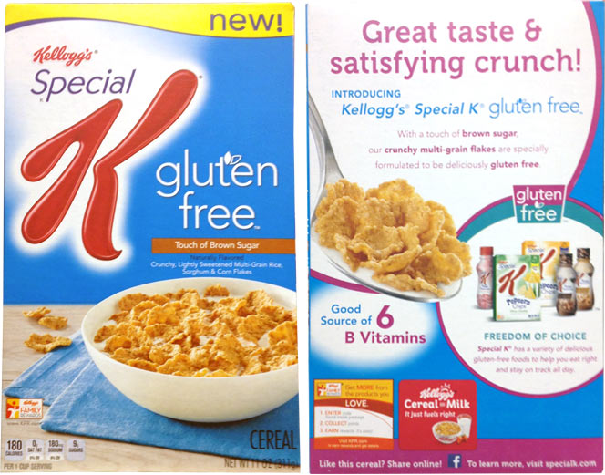 Special K Touch of Brown Sugar Gluten Free Cereal Profile