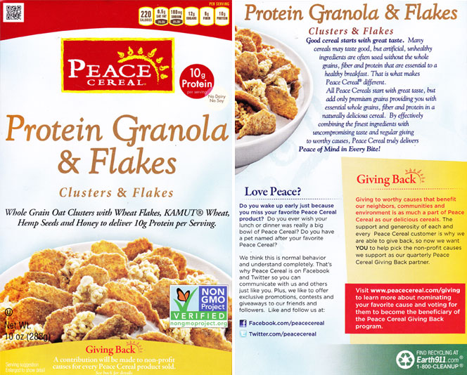 Protein Granola & Flakes Cereal Profile