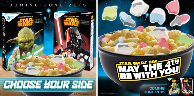 Introducing 2015 Star Wars Cereal From General Mills
