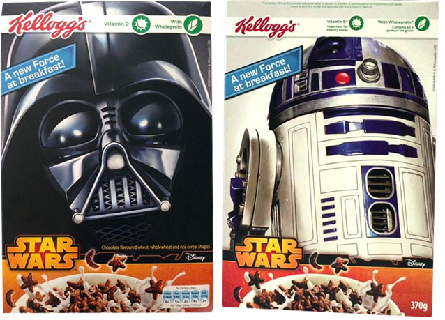Kellogg's 2015 UK Star Wars Cereal