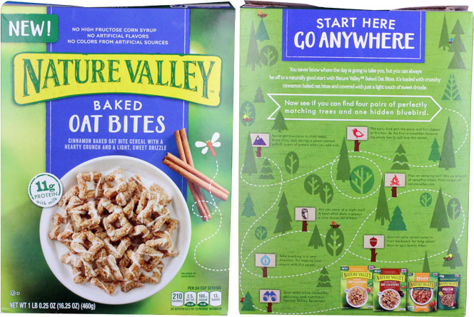 Nature Valley Baked Oat Bites Cereal Profile