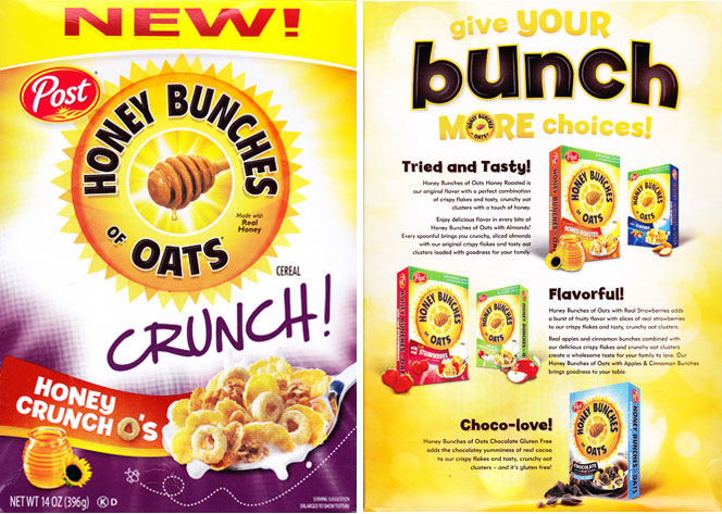 Honey Bunches of Oats Honey Crunch O's Cereal Profile