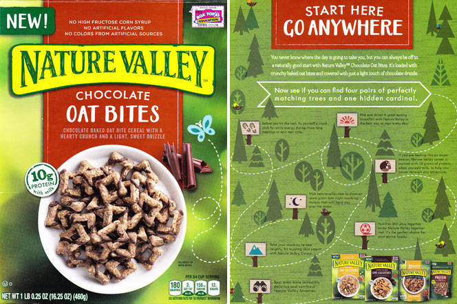 Nature Valley Chocolate Oat Bites Cereal Profile