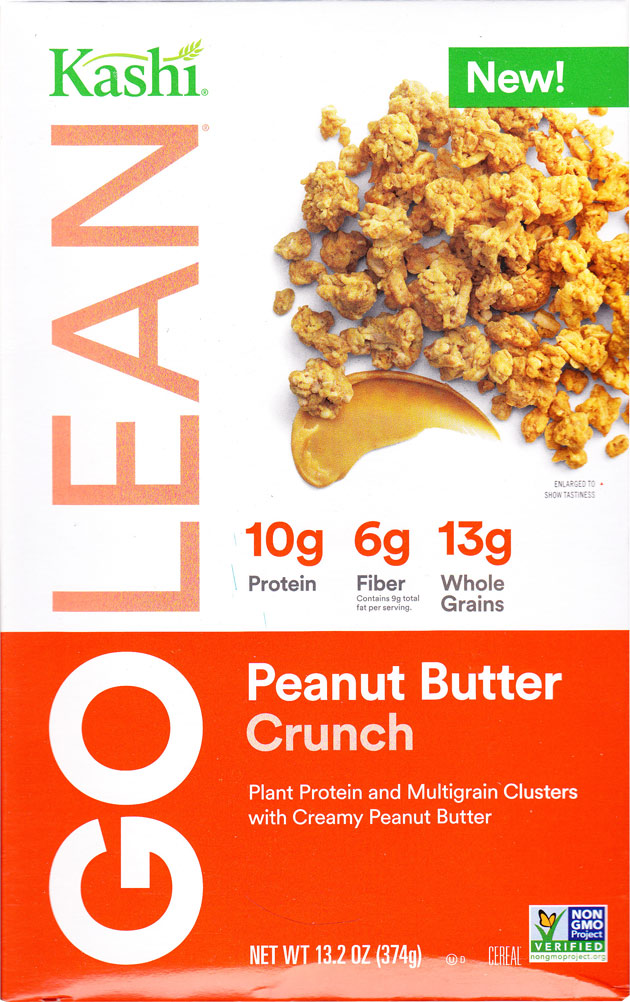 GOLEAN Peanut Butter Crunch Cereal Box