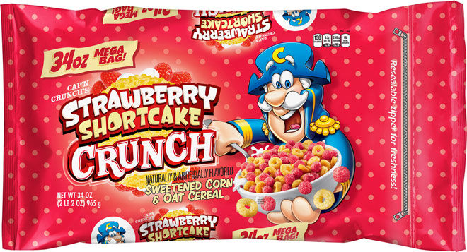 Strawberry Shortcake Crunch Cereal Package