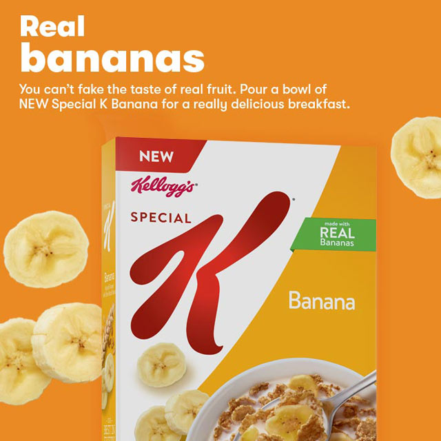 Special K Banana Cereal Promo