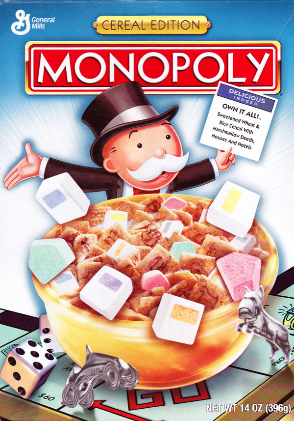 Monopoly Cereal Profile