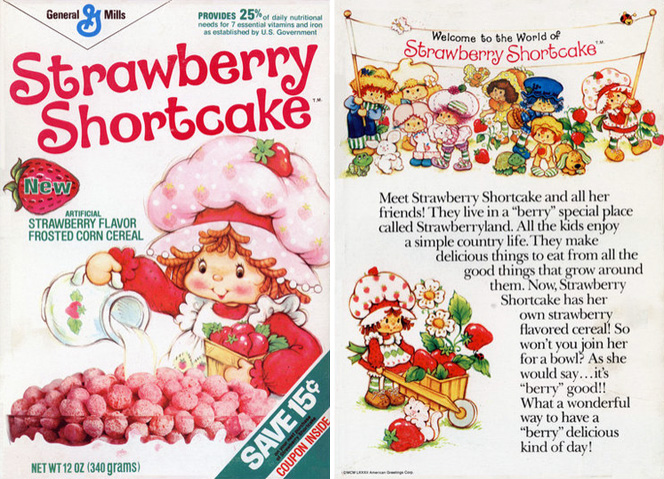 Strawberry Shortcake Cereal Profile