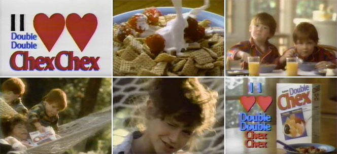 Double Chex Cereal Commercial