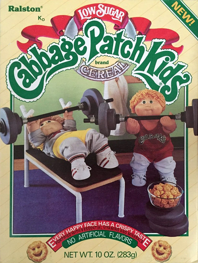 Cabbage Patch Kids Cereal From 1985