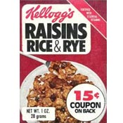 Raisins Rice & Rye