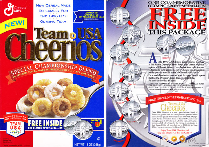 Team USA Cheerios Cereal Profile