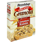 Organic Granola: Cinnamon Raisin