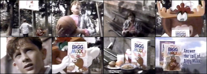Bigg Mixx Cereal Basketball Commercial