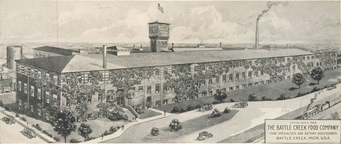 Battle Creek Food Company in the 1920s