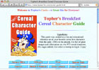Topher's Breakfast Cereal Character Guide (Fantastic Site)