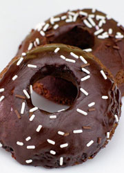 Chocolate Microwave Donuts