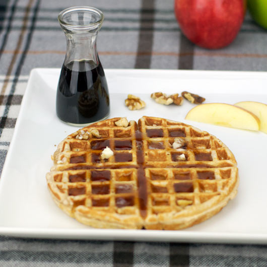 Apple Cinnamon Waffles