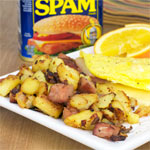 Spam Breakfast Hash
