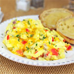 Spicy Cheese Scramble