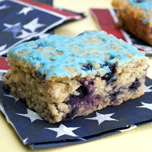 Blueberry Oatmeal Breakfast Cake