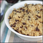 Cinnamon Currant Oatmeal (Microwave)