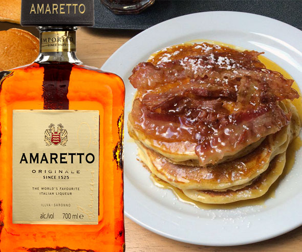 Amaretto Pancakes