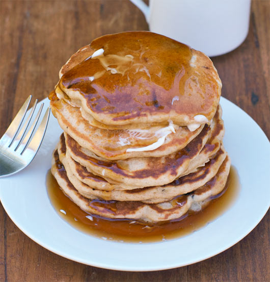 Stack of Maple Pancakes