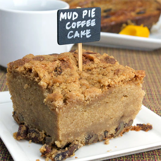 Piece Of Mud Pie Coffee Cake