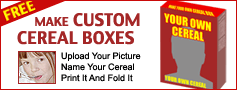 Make Your Own Custom Cereal Box