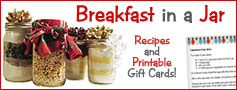 Breakfast In A Jar - Great Homemade Gift Ideas