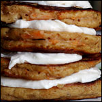 Carrot Cake Pancakes With Frosting