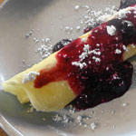 Fats Dominos (Blueberry Crepes)