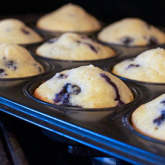 Very Blueberry Muffin Recipe