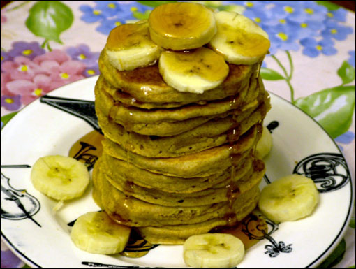 Oh So Delicious Whole Wheat Pancakes