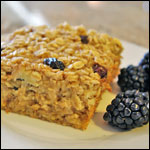 Baked Banana Raisin Oatmeal