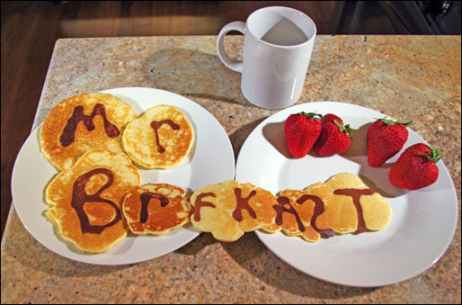 Mr Breakfast Branded Pancakes