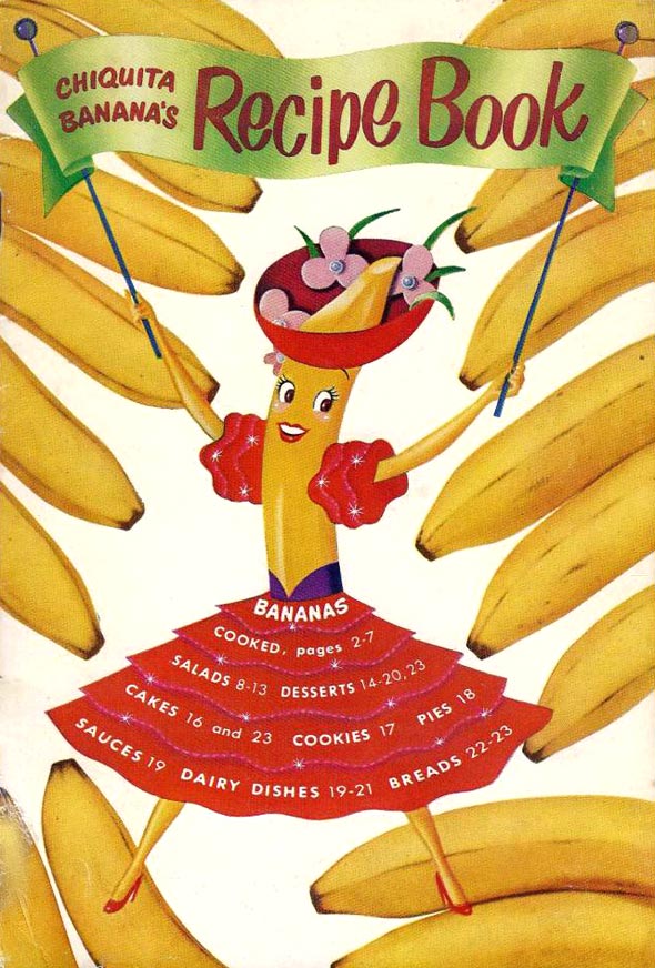 Chiquita Banana's Recipe Book from 1950