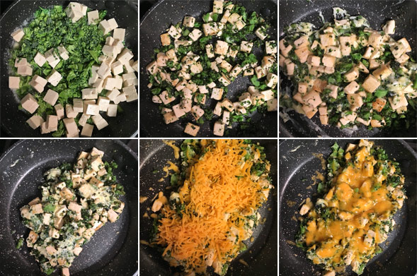 Making a Broccoli Tofu Scramble