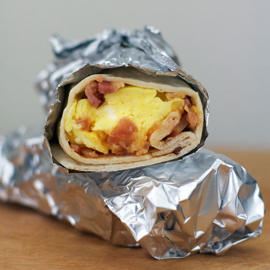 Tortilla Wrap-Ups (Breakfast Burrito)